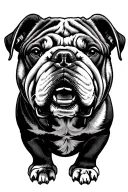 USMC bulldog tattoo design idea