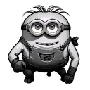 Minion tattoo design idea