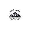 Busch Light Mountain tattoo design idea