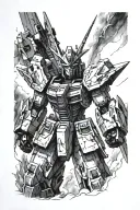 gundam Conan tattoo design idea