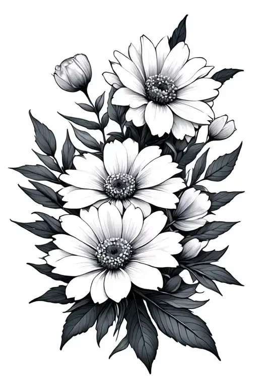 pnw, December and February flowers, empathy, outdoors tattoo design idea