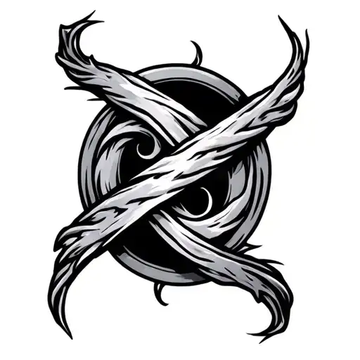 whips tattoo design idea