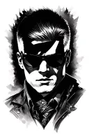 Albert Wesker tattoo design idea