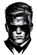 Albert Wesker tattoo design idea