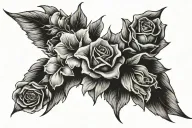 memorial tattoo for dad tattoo design idea