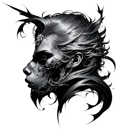 Solo Leveling tattoo design idea