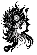 Chakra tattoo design idea