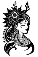 Chakra tattoo design idea