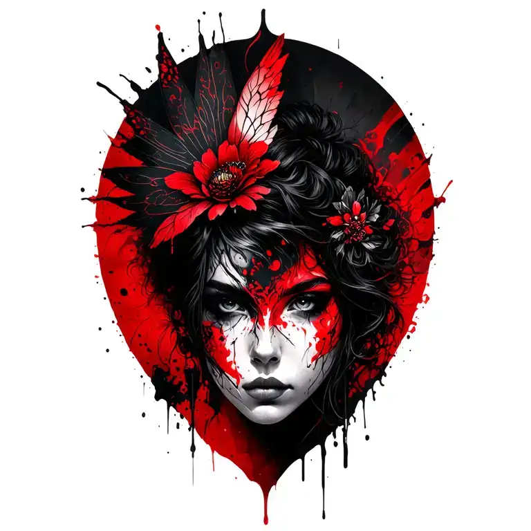 Me in images of unique inspirations for tattoos that have a warrior or oriental fairy, something that represents feeling tattoo design idea