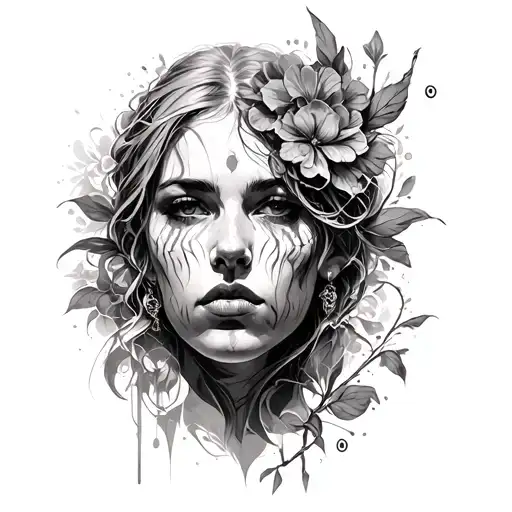 Concentration tattoo design idea