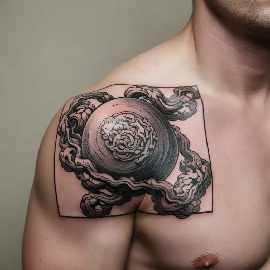 Sisyphus tattoo design idea