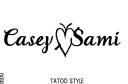 "Casey ❤️ Sami" tattoo design idea
