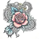 all or nothing lasts forever tattoo design idea
