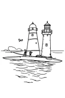 paddleboarding, kayaking, lighthouse, cow, travelling, Devon, Pembrokeshire, the sea, teaching tattoo design idea