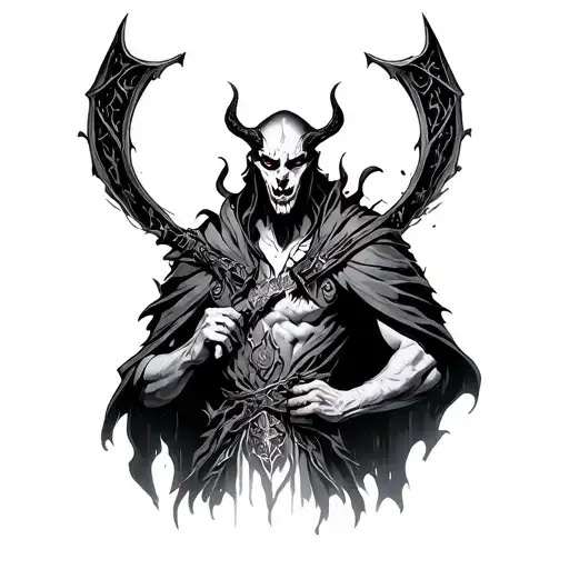 Hades Game tattoo design idea