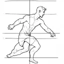 man in the arena tattoo design idea