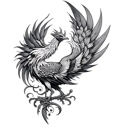 Phoenix Mandala Tattoo tattoo design idea