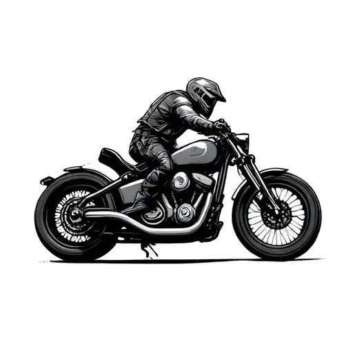 adventure, Rocco, motorcycle tattoo design idea