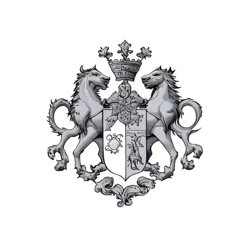 coat of arms, Olsen, Norway, brothers  tattoo design idea