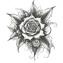 the dark and lonely abyss tattoo design idea