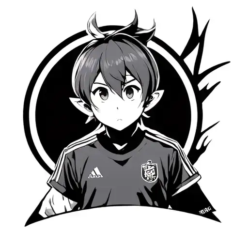Inazuma Eleven Endo tattoo design idea