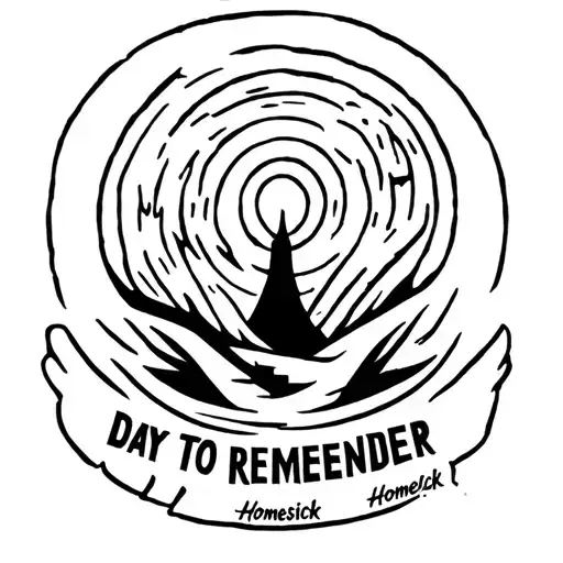 A Day To Remember Homesick tattoo design idea