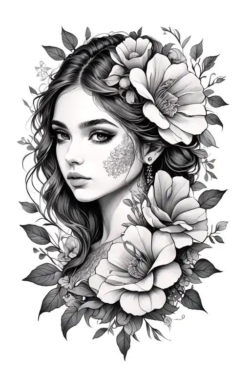 It sounds like you have a beautiful and meaningful tattoo concept in mind! While I can't generate images directly, I can tattoo design idea