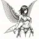 mikasa ackerman nude tattoo design idea
