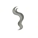 Filler Wave Patterns tattoo design idea