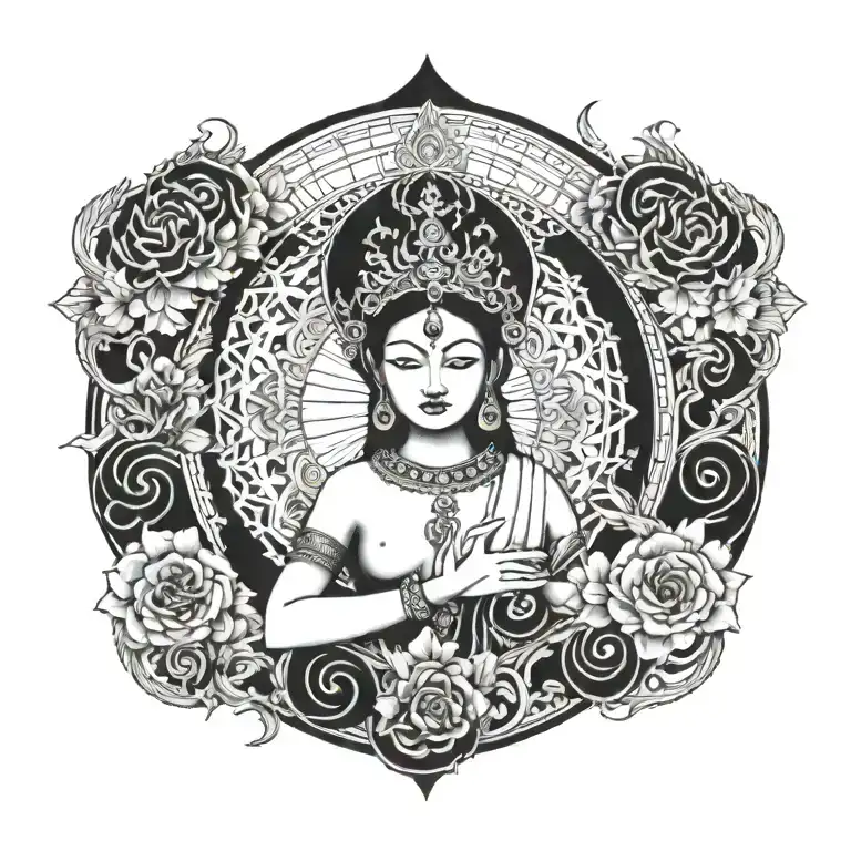 satchitananda tattoo design idea