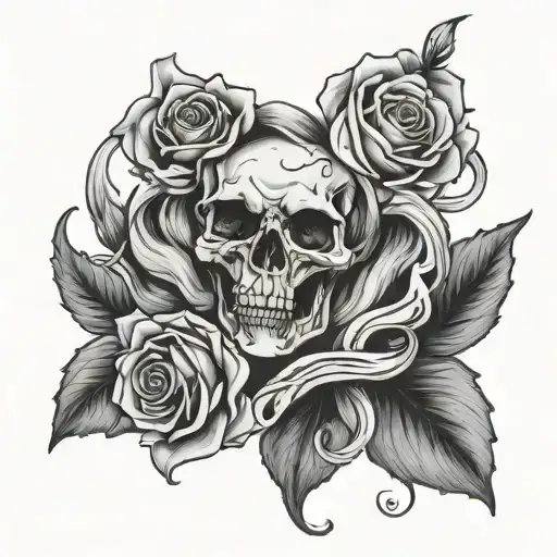 Deftones Beauty school tattoo design idea