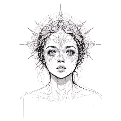 depersonalization derealization disorder tattoo design idea