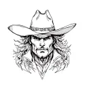 western flash sheet tattoo design idea