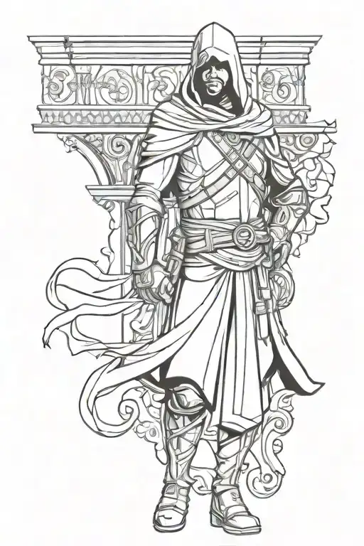 ezio auditor from Florence tattoo design idea