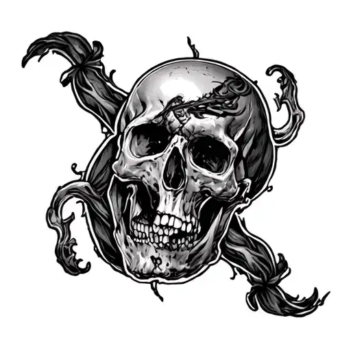 living in a PTSD Hell and still living in it tattoo design idea