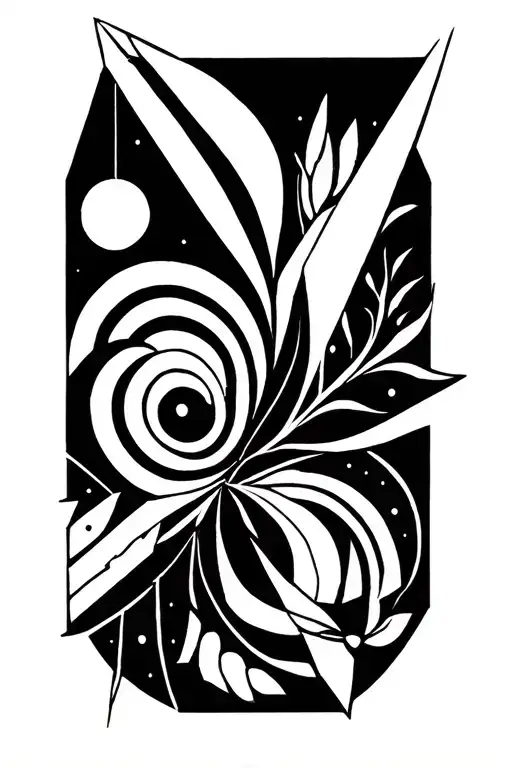 Please create a tattoo that represents my life story. I was born in Romania, I grew up in Italy. Now loving and making a tattoo design idea