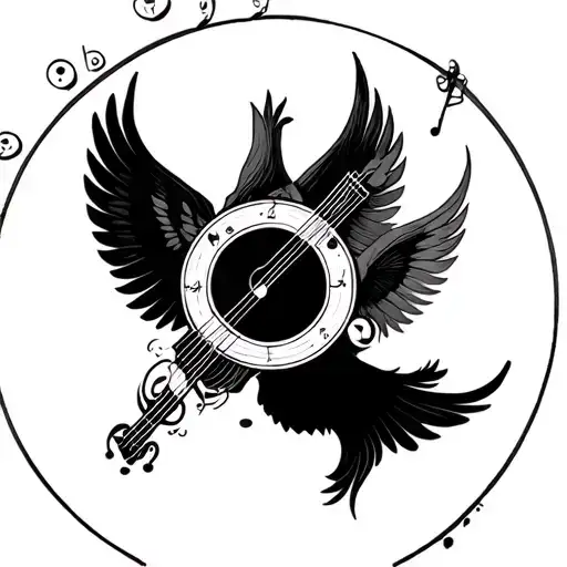 Circle Of Fifths tattoo design idea