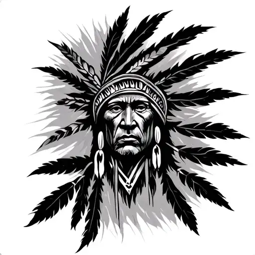 Mapuche tattoo design idea