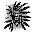 Mapuche tattoo design idea