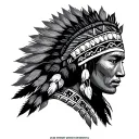 Mapuche tattoo design idea