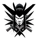 I'm from Samurai Jack tattoo design idea