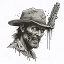 The Walking Dead tattoo design idea