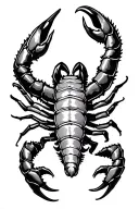 Scorpio Gemini tattoo design idea