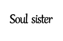 "Soul sister" tattoo design idea