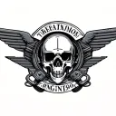 aviation engineer tattoo design idea
