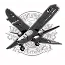 aviation themed tattoo tattoo design idea