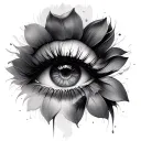 blurry Елица tattoo design idea