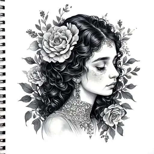 Klimt tattoo design idea