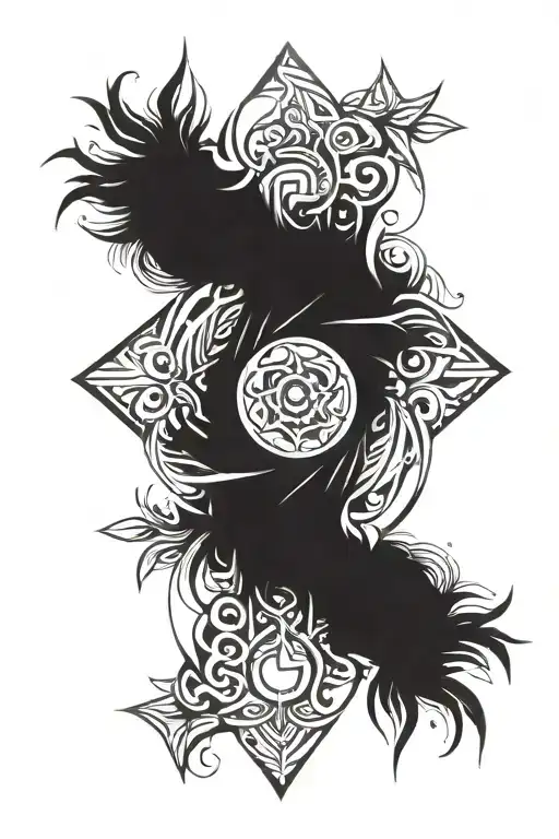 big brother & little sis bond feeling etc tattoo design idea