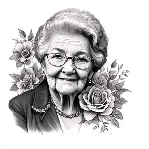 memorial for my granny tattoo design idea